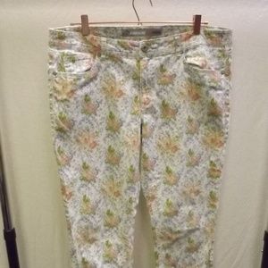 Floral Jordache Skinny Pants